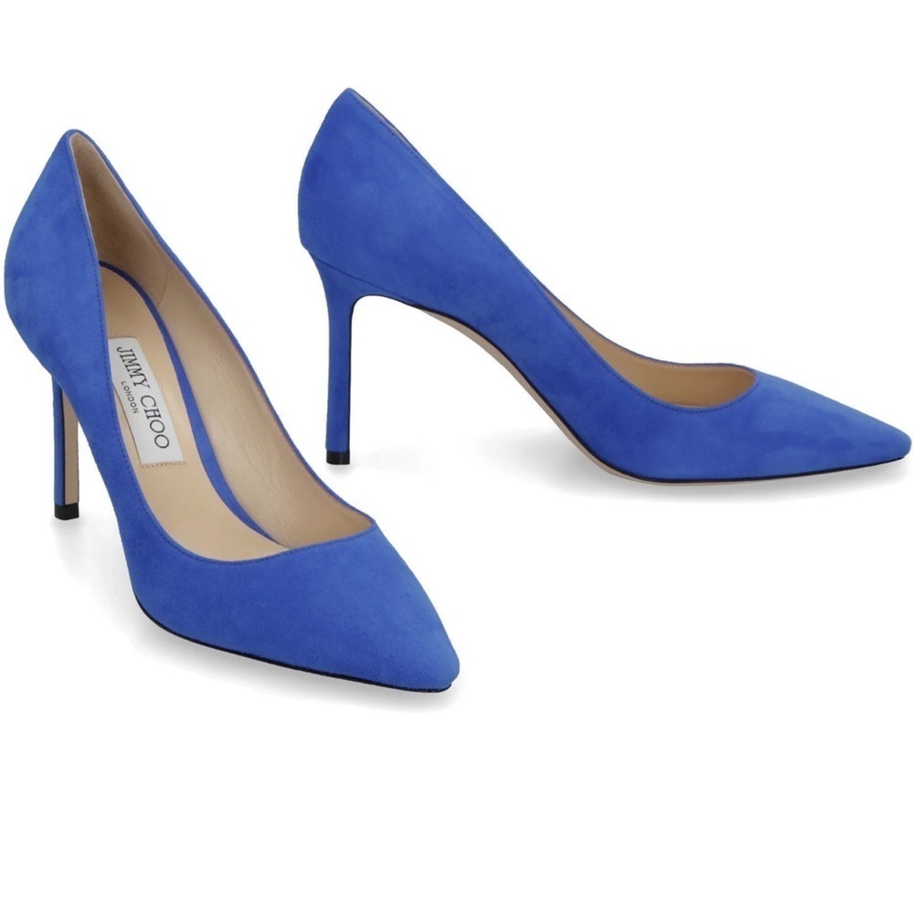 Jimmy Choo Romy 85 Pointed-Toe Pumps